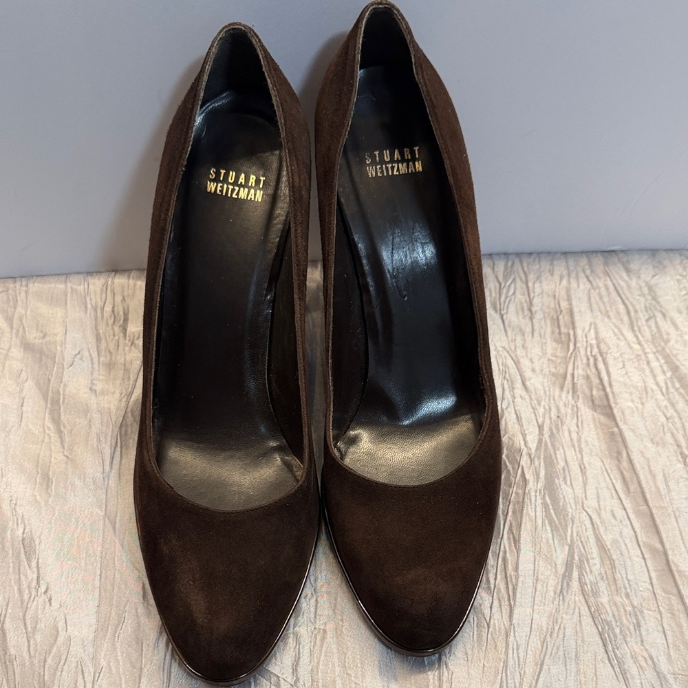 Stuart Weitzman Dark Brown Heels
